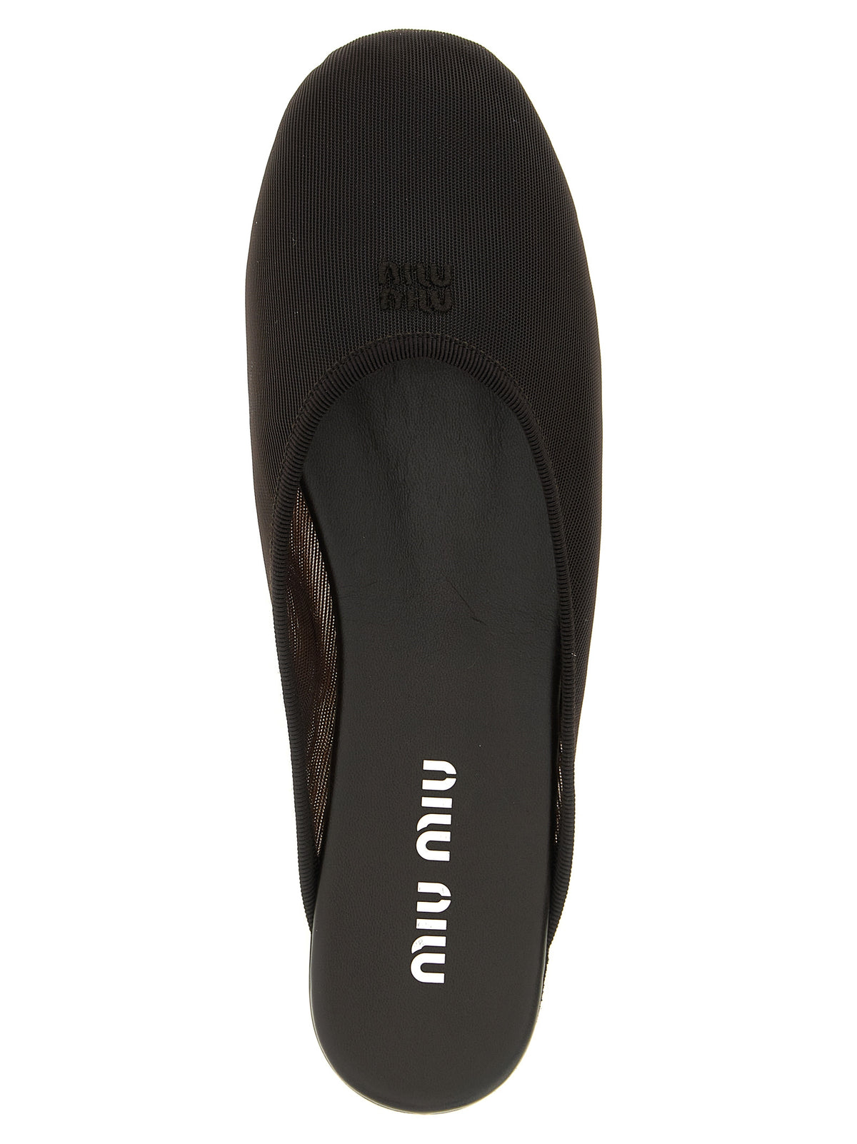 Miu Miu Women Mesh Fabric Slippers MIU MIU