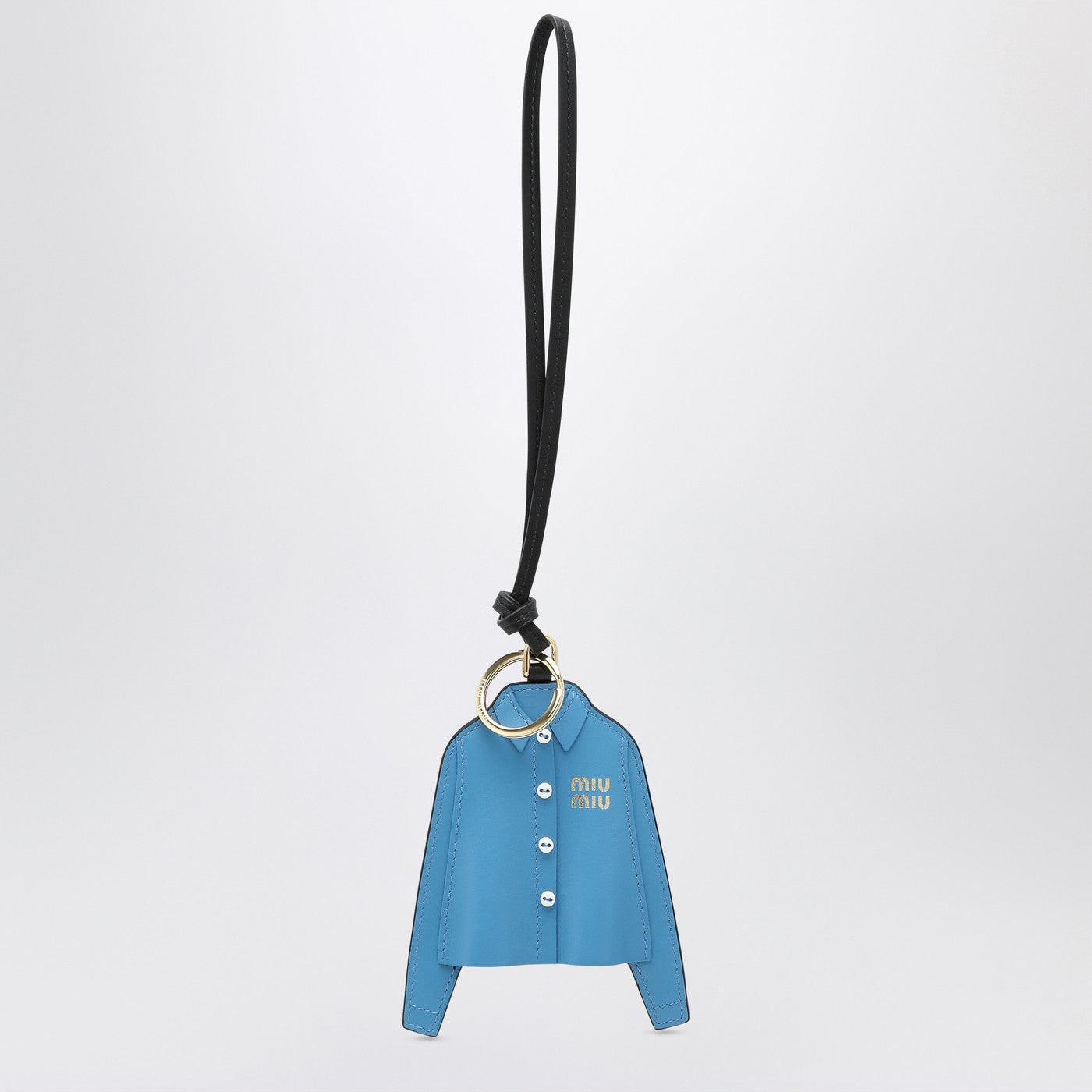 Miu Miu Trick Keyring Pervinca Colour In Leather Women MIU MIU