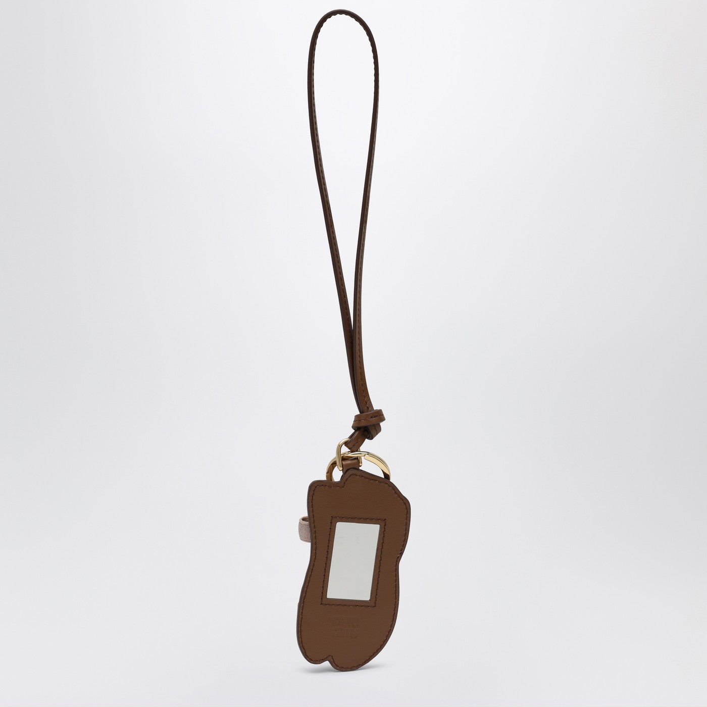 Miu Miu Trick Leather Miu Ballet Keyring Women MIU MIU