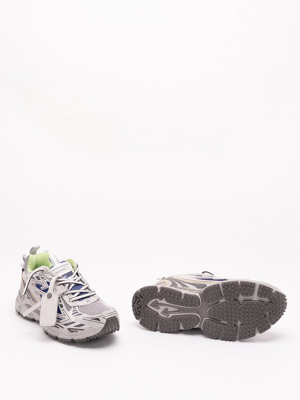 Off White Men `Ow Be Right Back Worn Out Effect` Sneakers OFF-WHITE