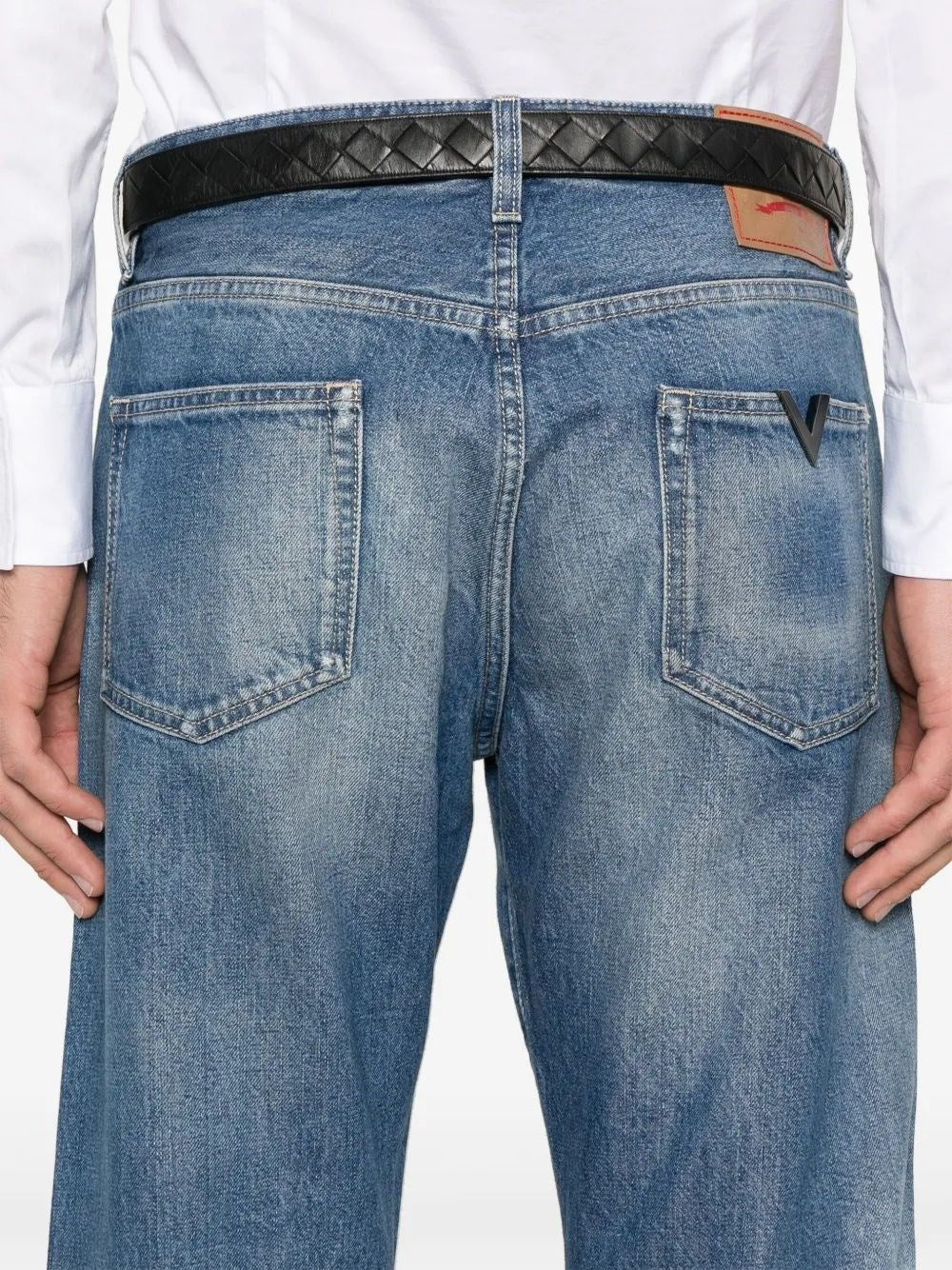 Valentino Garavani Men Denim Trousers VALENTINO GARAVANI