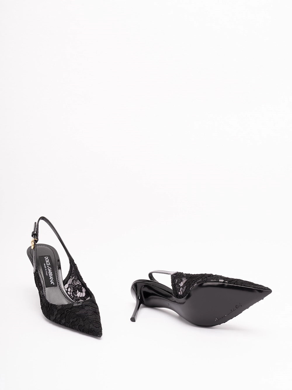 Dolce & Gabbana Women Lace Slingback DOLCE & GABBANA