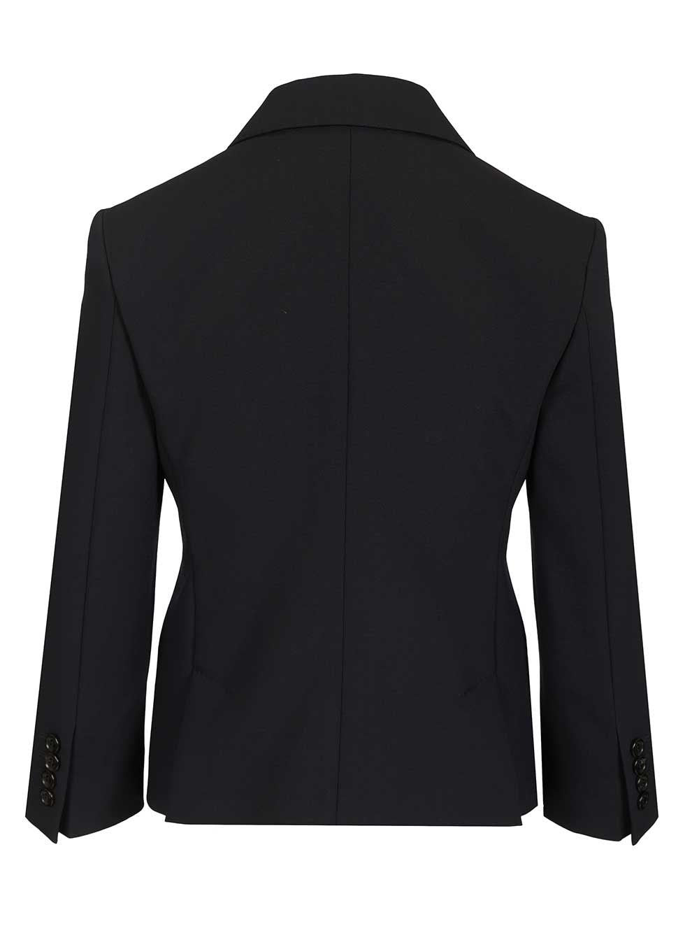 Max Mara Women Wool Canvas Crop Blazer MAX MARA