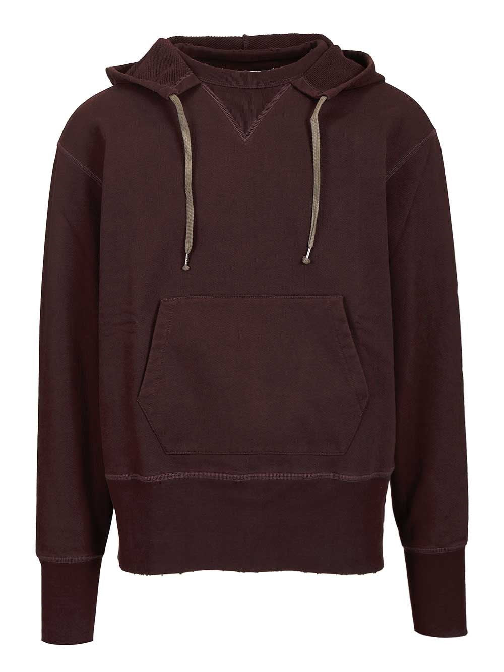 Maison Margiela Men Cotton Hooded Sweatshirt MAISON MARGIELA