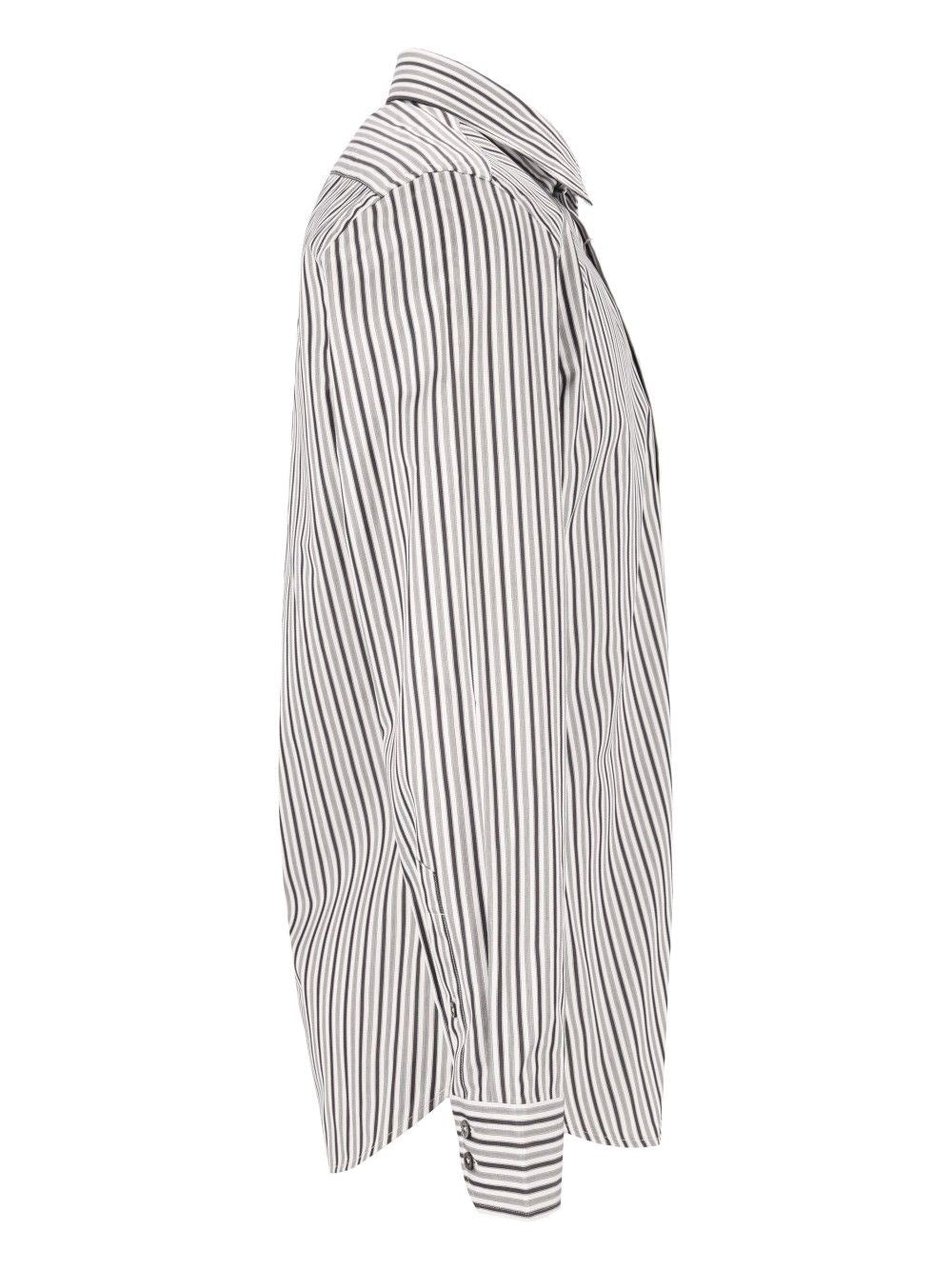 Vivienne Westwood Men Striped Ghost Shirt VIVIENNE WESTWOOD