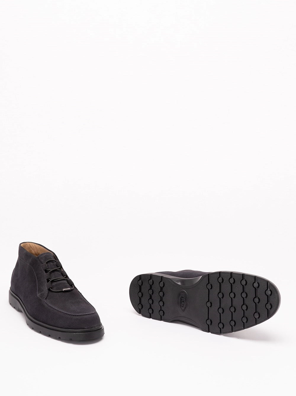 Tod's Men Desert Boots In Suede
