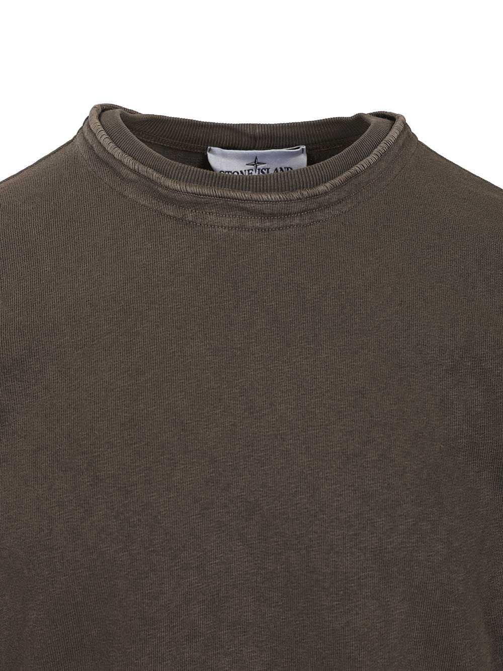 Stone Island Men Sweatshirt In Malfilé Cotton STONE ISLAND