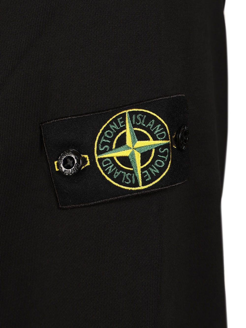 Stone Island Men Organic Cotton Fleece Cardigan Sweatshirt