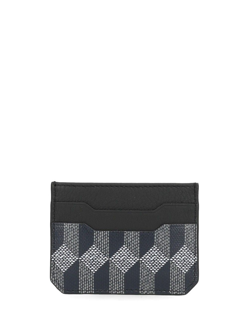 Au Depart Women Printed Leather Card Holder AU DEPART