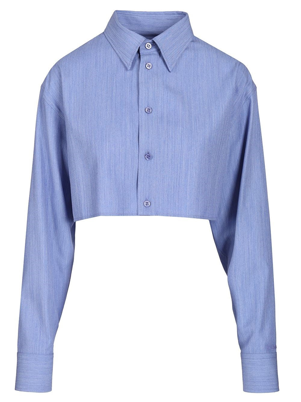 Balenciaga Women Cropped Shirt