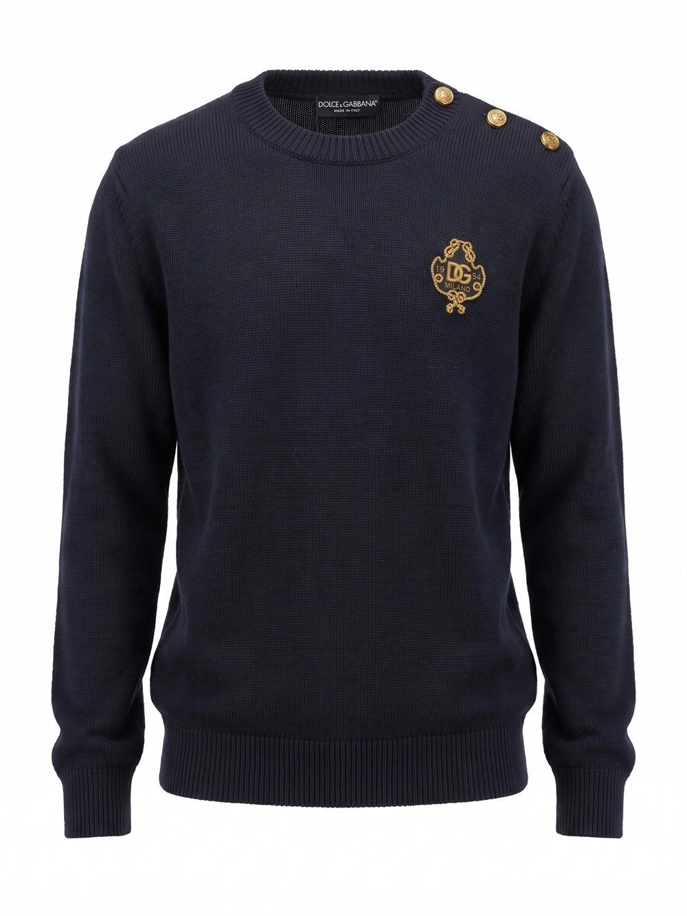 Dolce & Gabbana Men Roundneck Sweater DOLCE & GABBANA