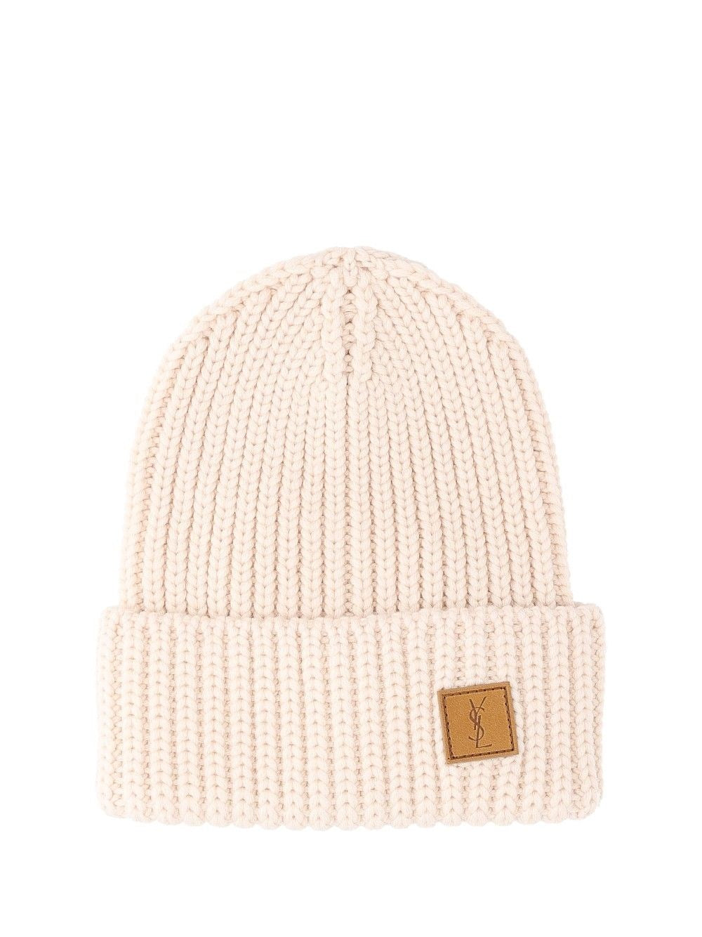 Saint Laurent Women Ysl Wool Hat SAINT LAURENT