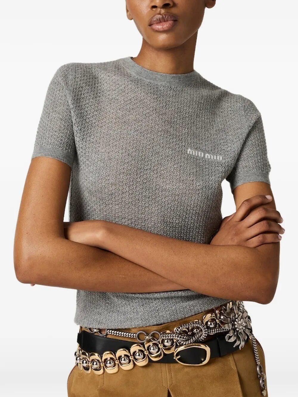 Miu Miu Women Cashmere Sweater MIU MIU