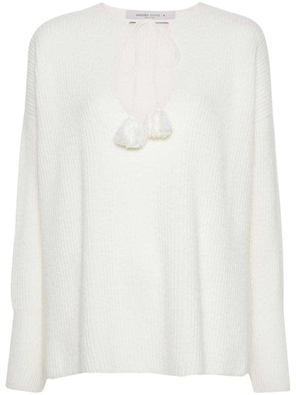 Golden Goose Women Ribbed Wool Sweater GOLDEN GOOSE