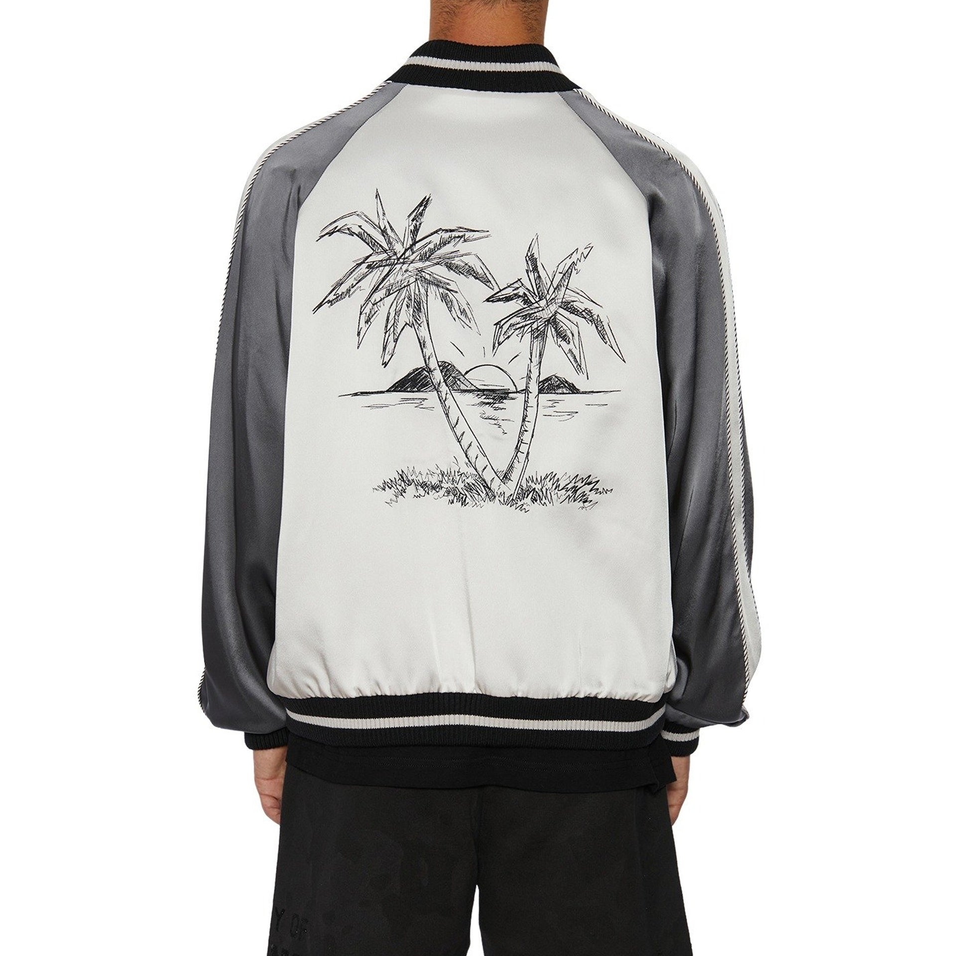 Palm Angels Palms Souvenir Bomber Jacket Men PALM ANGELS