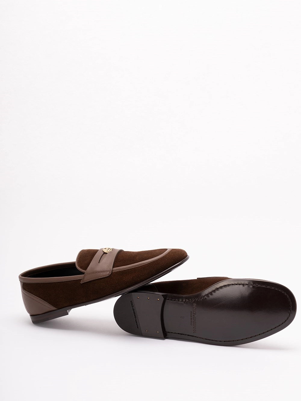 Dolce & Gabbana Men Suede Loafers DOLCE & GABBANA