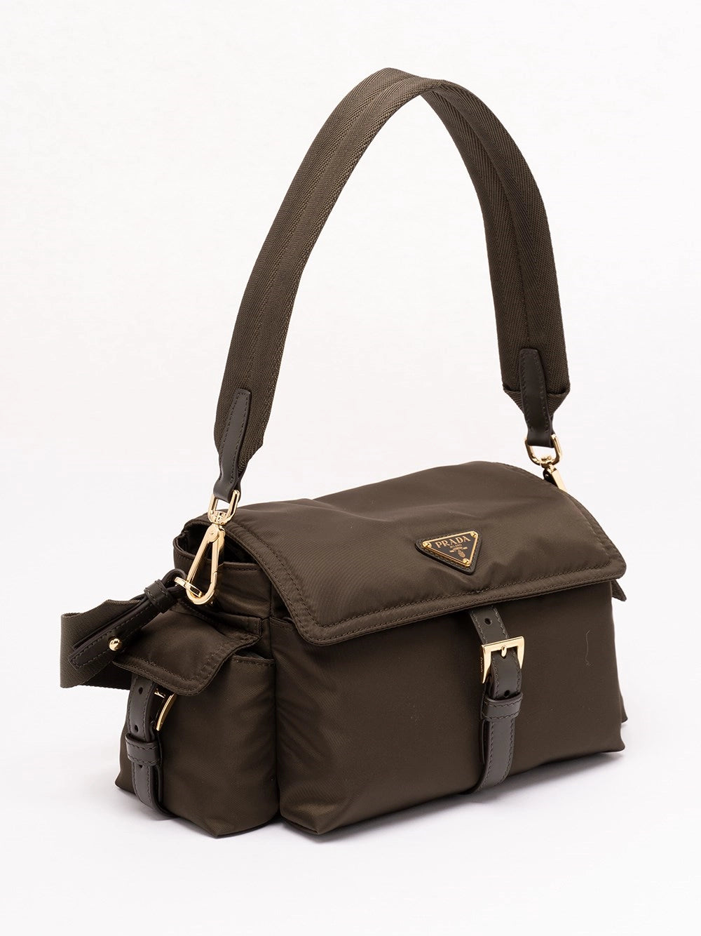 Prada Women Prada Explore Medium Re-Nylon Bag PRADA