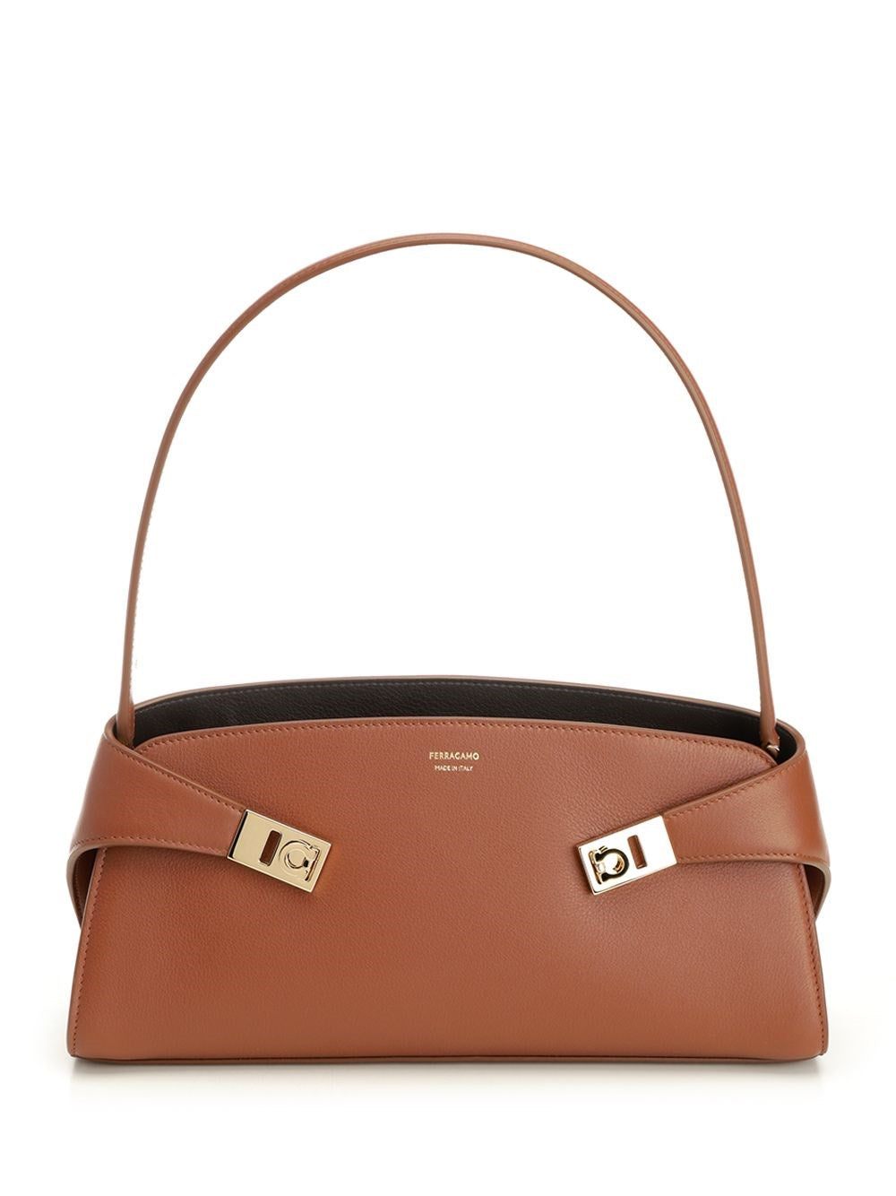 Ferragamo Women Hug Leather Shoulder Bag FERRAGAMO