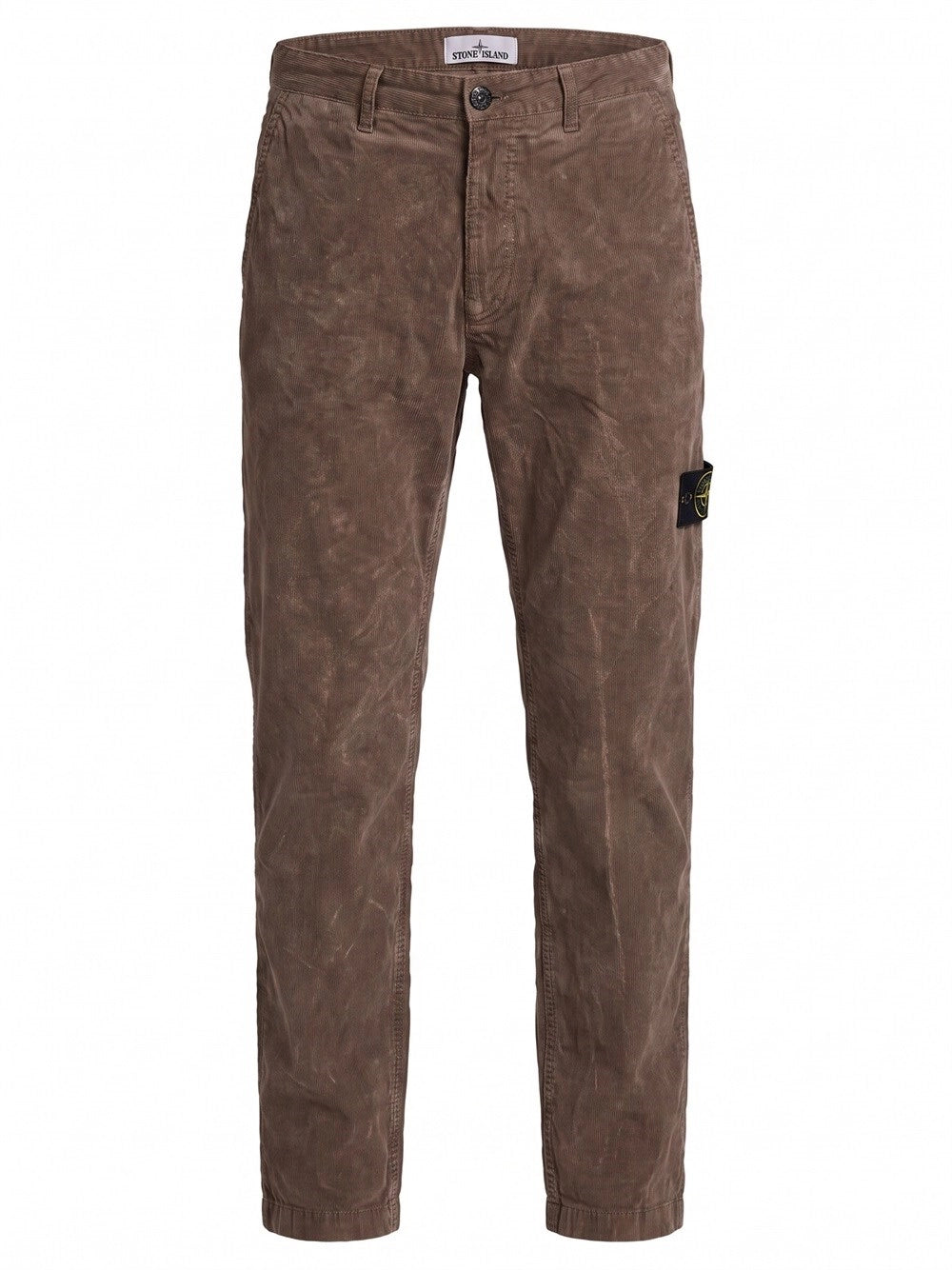 Stone Island Men Corduroy Garment Dyed `Terra` Pants STONE ISLAND