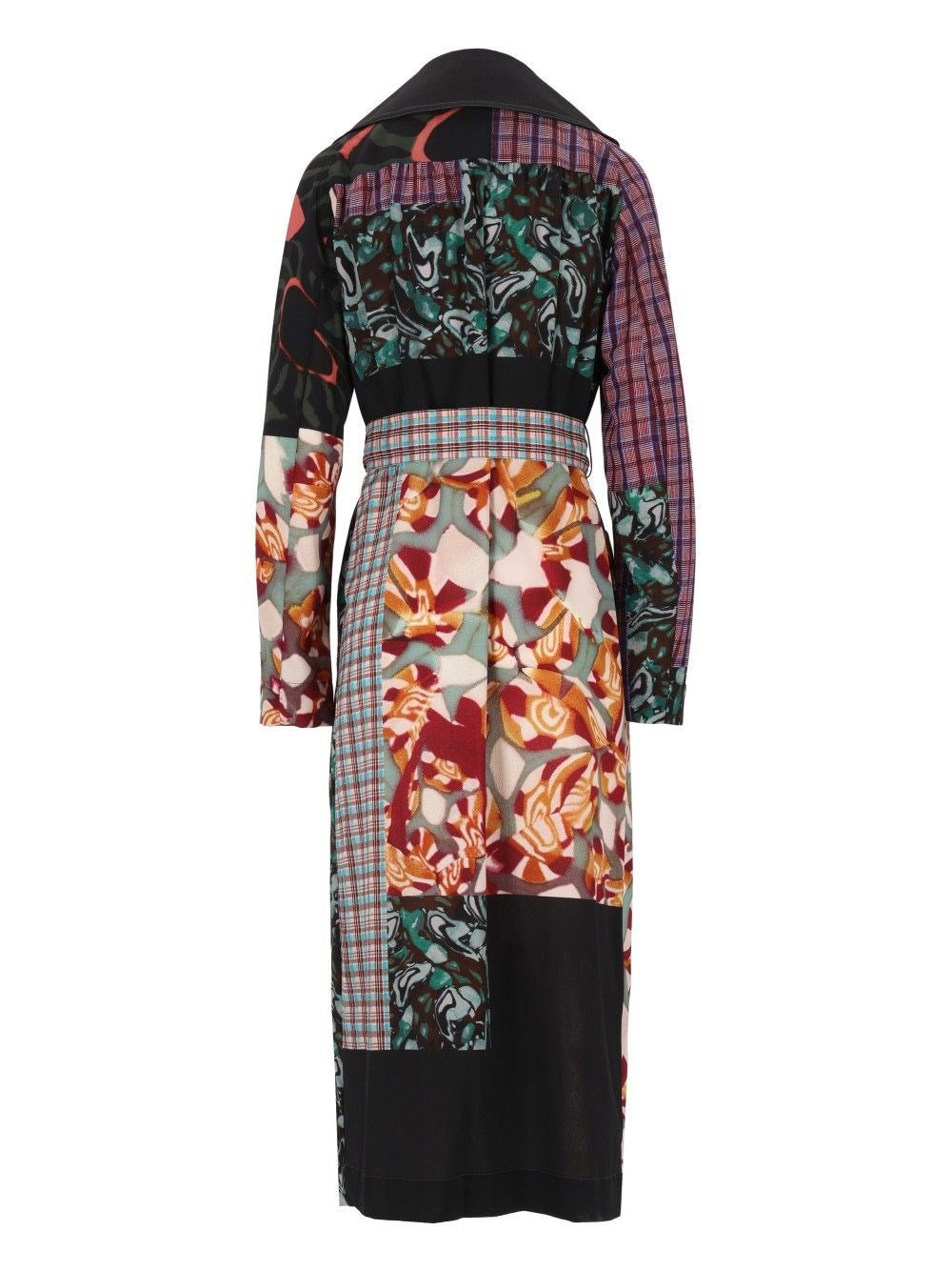Dries Van Noten Women Rolana Printed Chiffon Coat DRIES VAN NOTEN