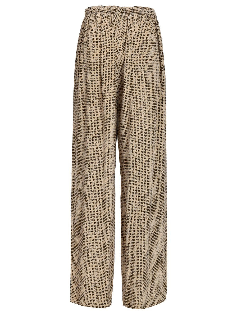 Balenciaga Women "Monogram" Pajama Pants BALENCIAGA