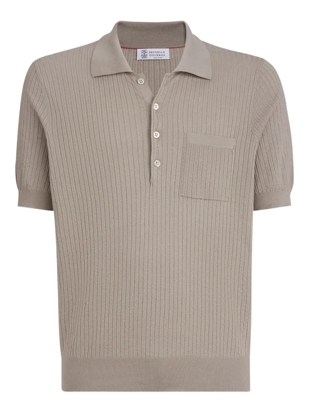 Brunello Cucinelli Men Short Sleeve Polo BRUNELLO CUCINELLI