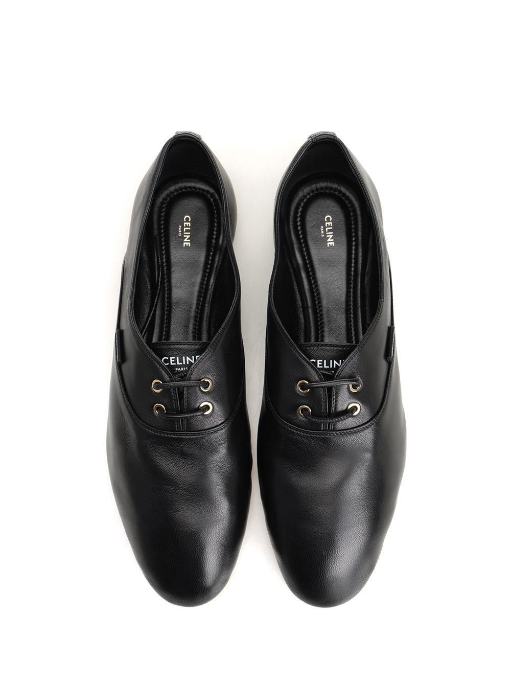 Celine Men Lace-Up Ballerinas In Lambskin CELINE