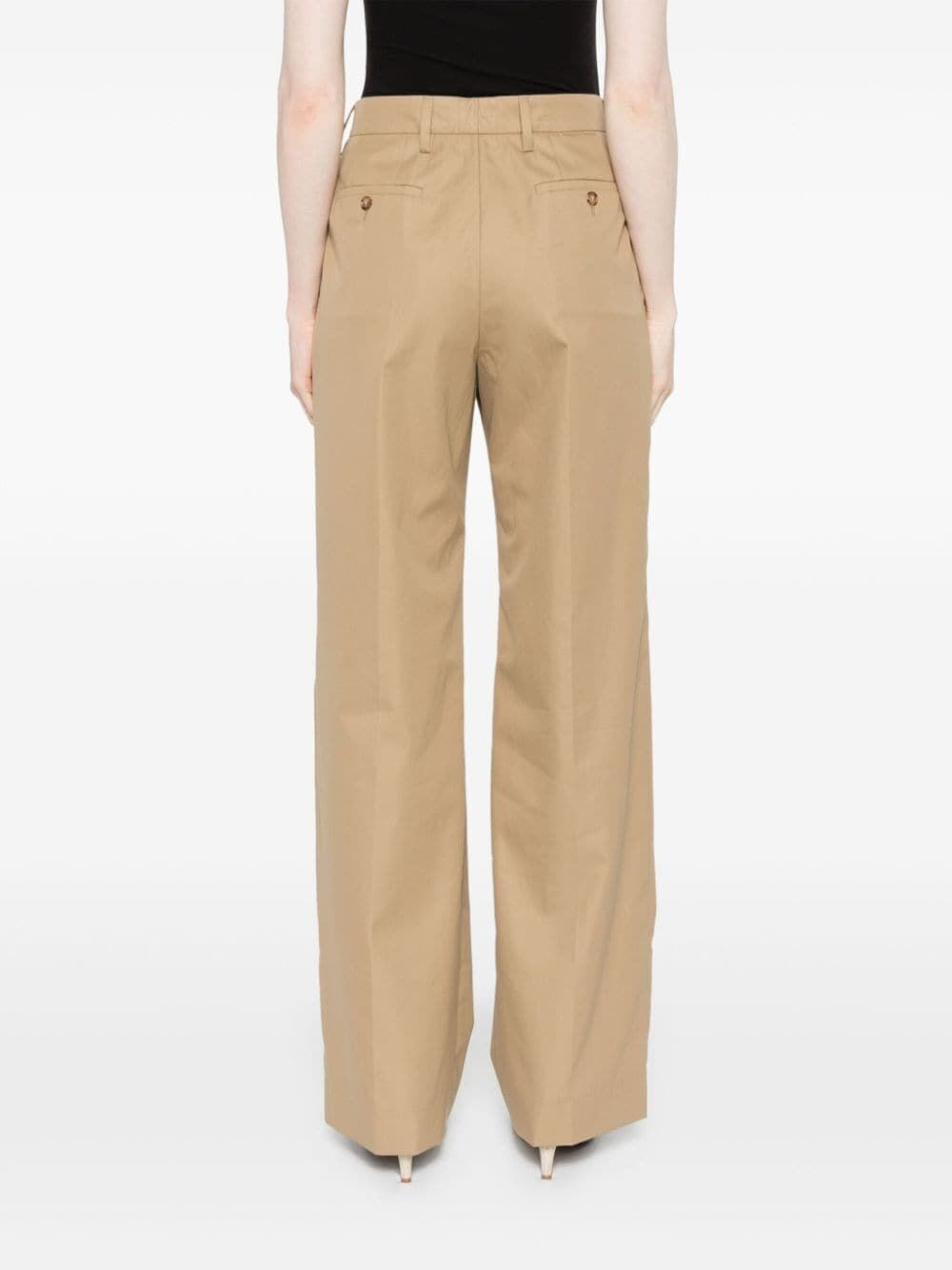 Prada Women Cotton Twill Pants PRADA