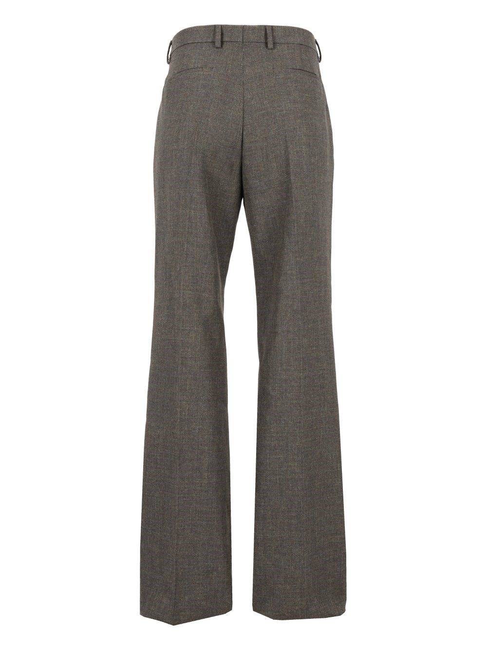 Valentino Garavani Men Mouliné Wool And Linen Trousers VALENTINO GARAVANI
