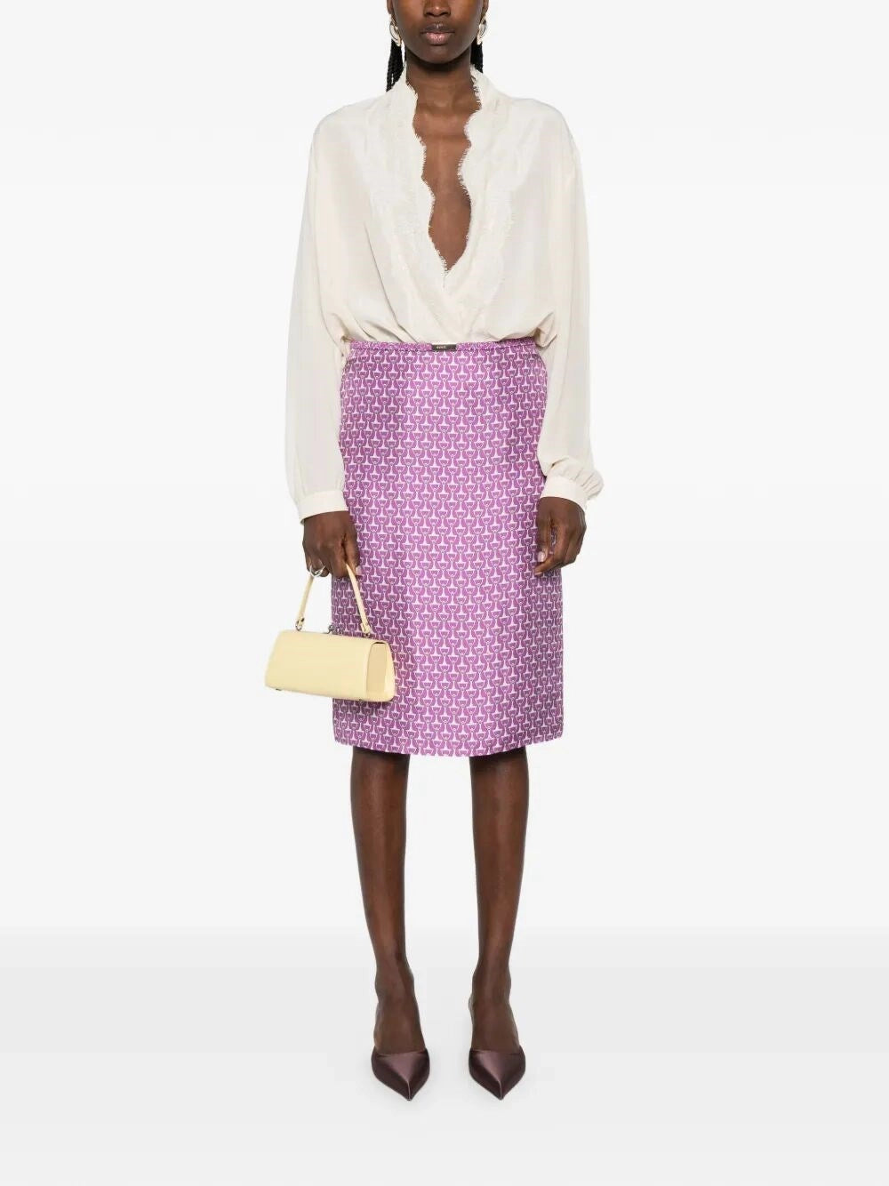 Gucci Women `Horsebit` Skirt