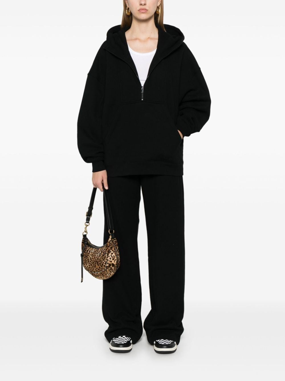 Saint Laurent Women Wide Leg Track Pants SAINT LAURENT