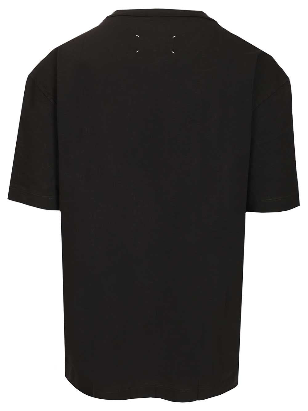 Maison Margiela Men Embroidered Cotton T-Shirt MAISON MARGIELA