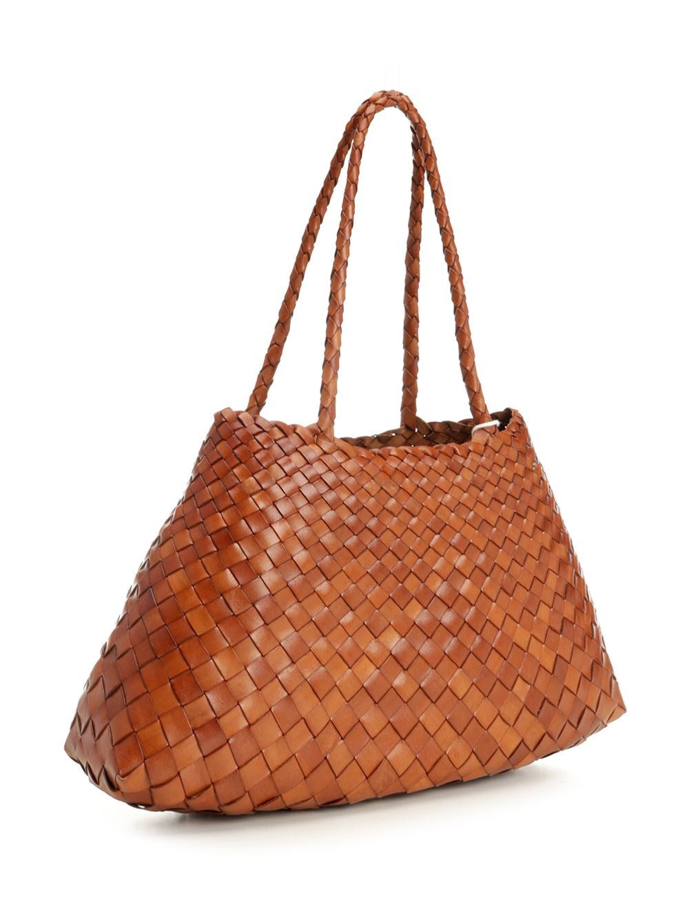 Dragon Diffusion Women Santa Croce Big Woven Leather Tote Bag DRAGON DIFFUSION