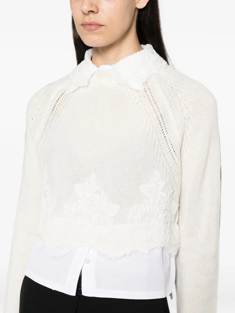Ermanno Scervino Women Round Neck Sweater ERMANO SCERVINO