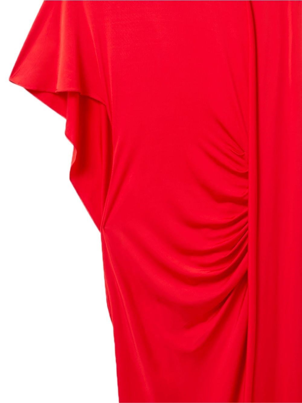 Stella Mccartney Women Asymmetrical Cape Maxi Dress STELLA MCCARTNEY