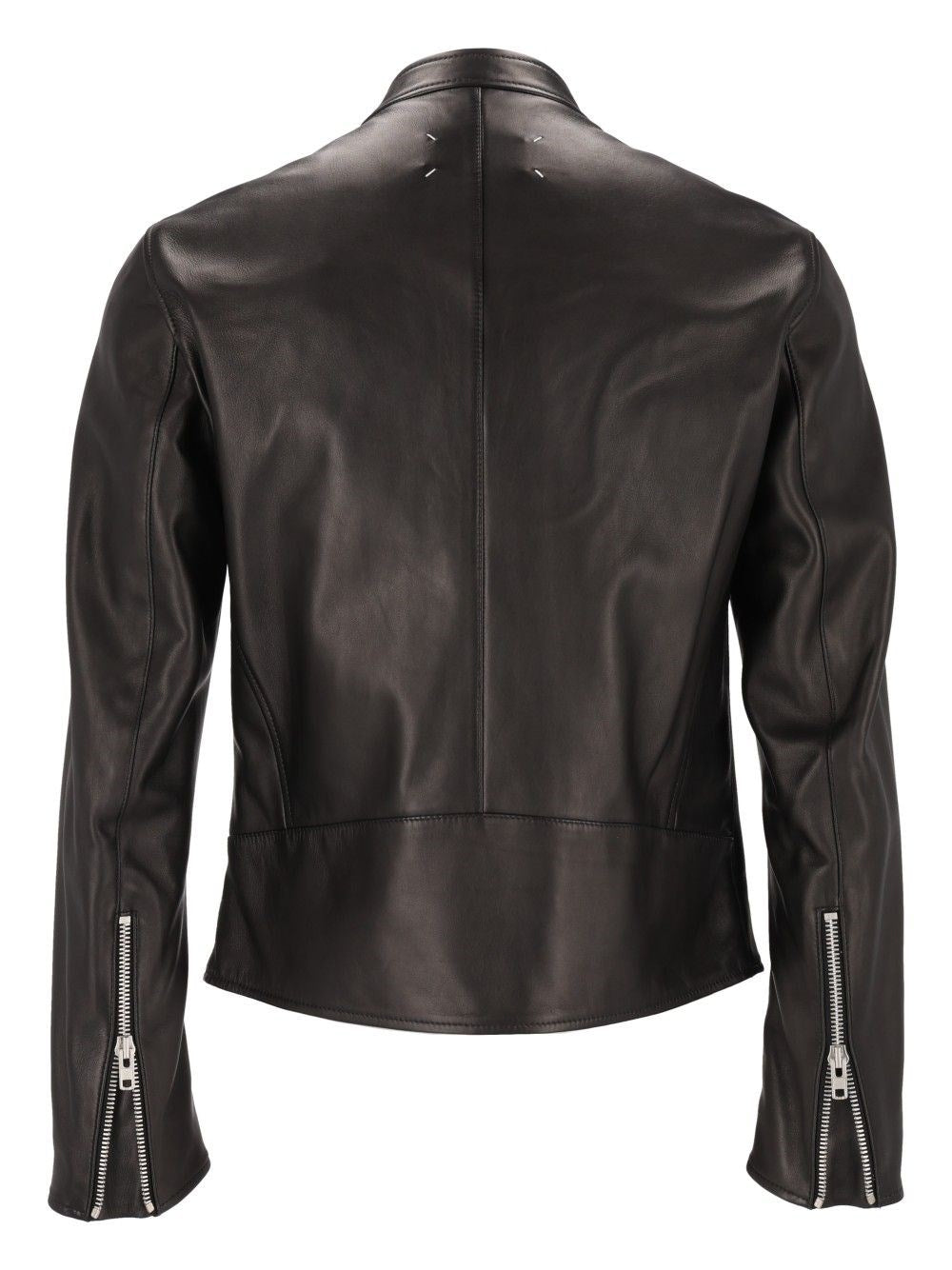 Maison Margiela Men 5-Zip Leather Jacket MAISON MARGIELA