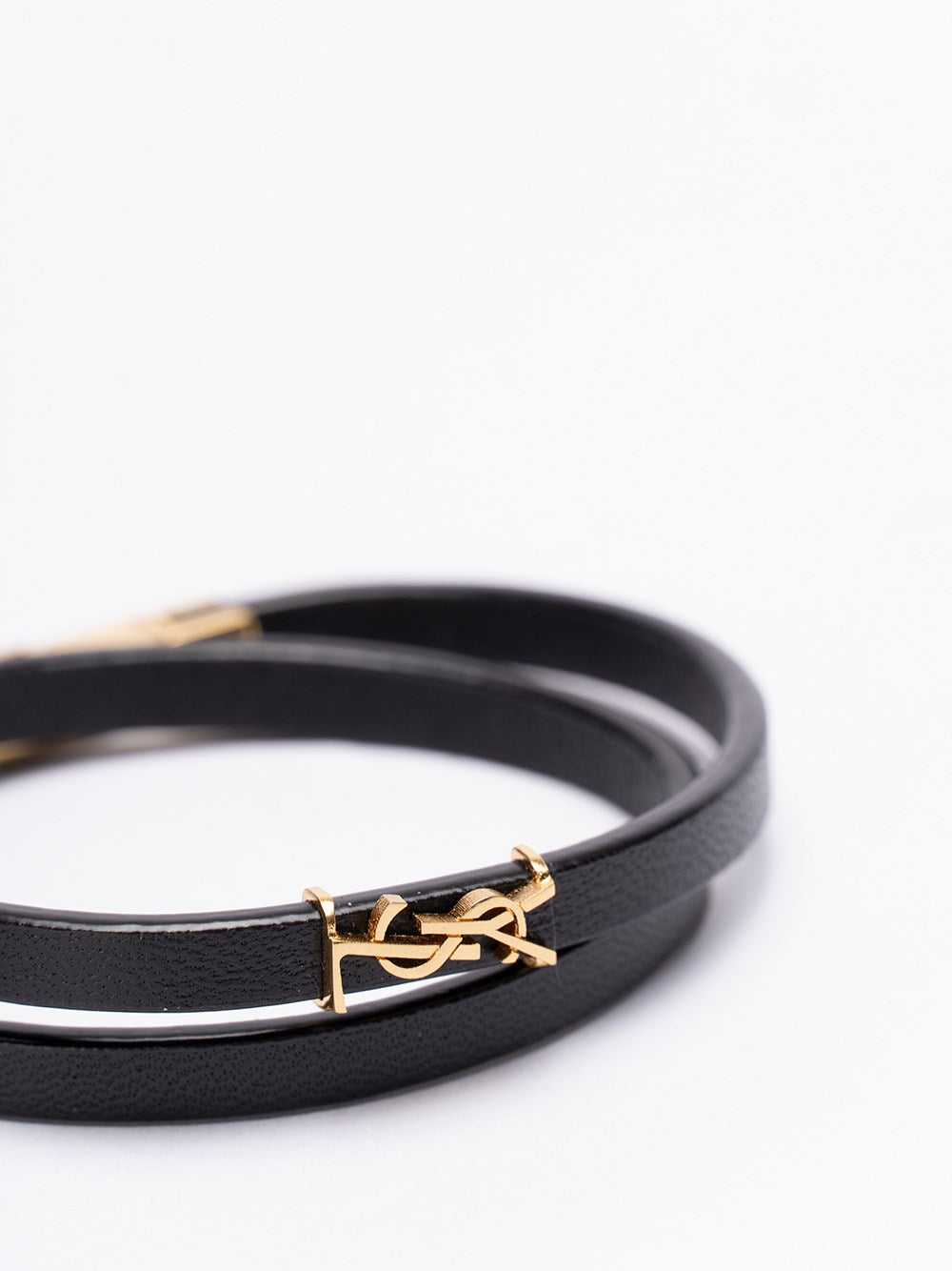 Saint Laurent Women `Cassandre` Double Wrap Bracelet SAINT LAURENT
