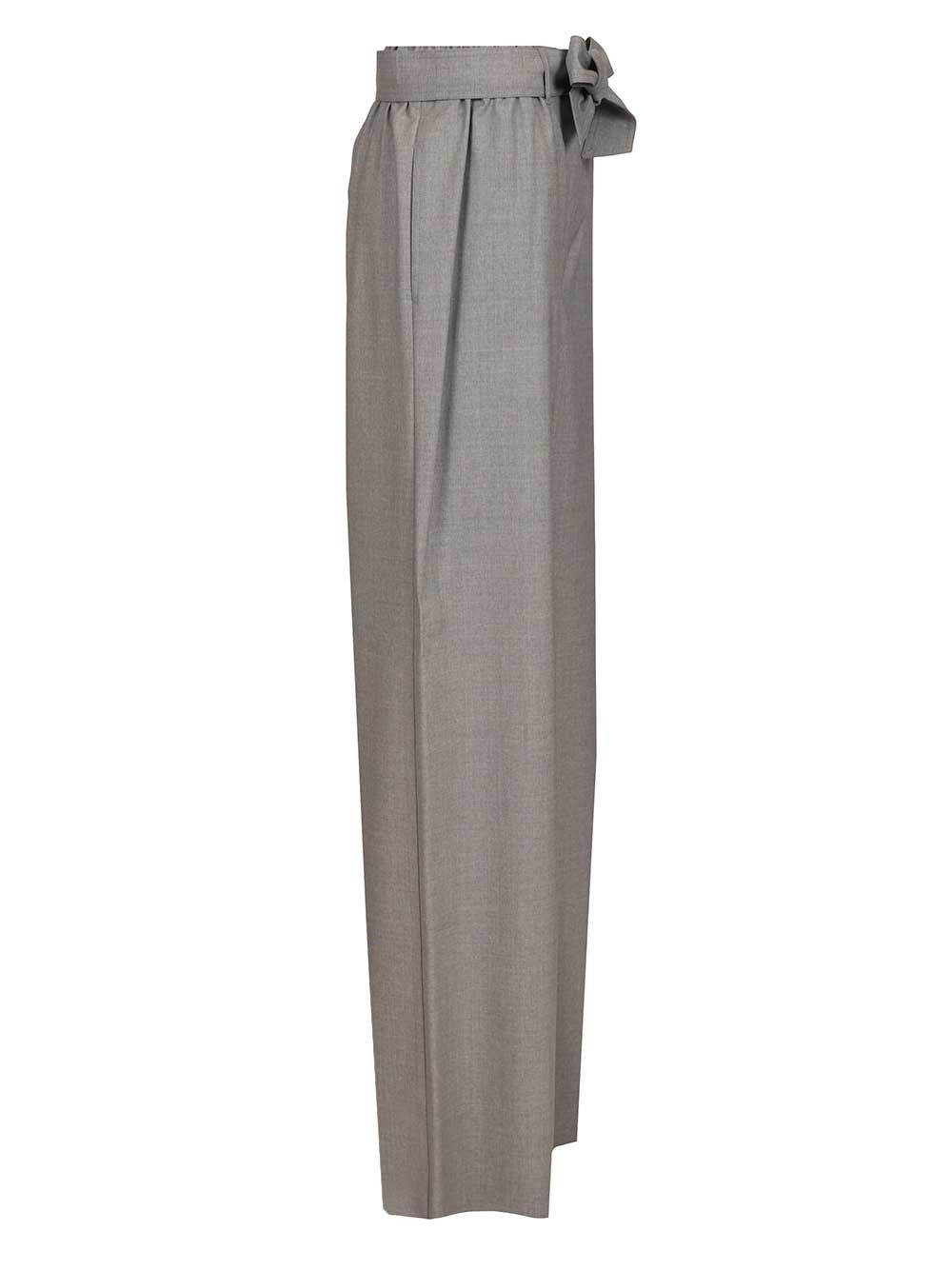 Max Mara Women Wide Wool Trousers "Salpa" MAX MARA