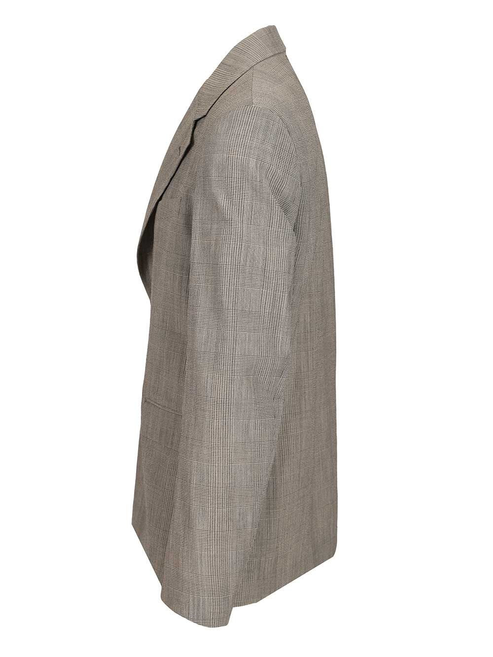 Golden Goose Men Prince Of Wales Wool Jacket