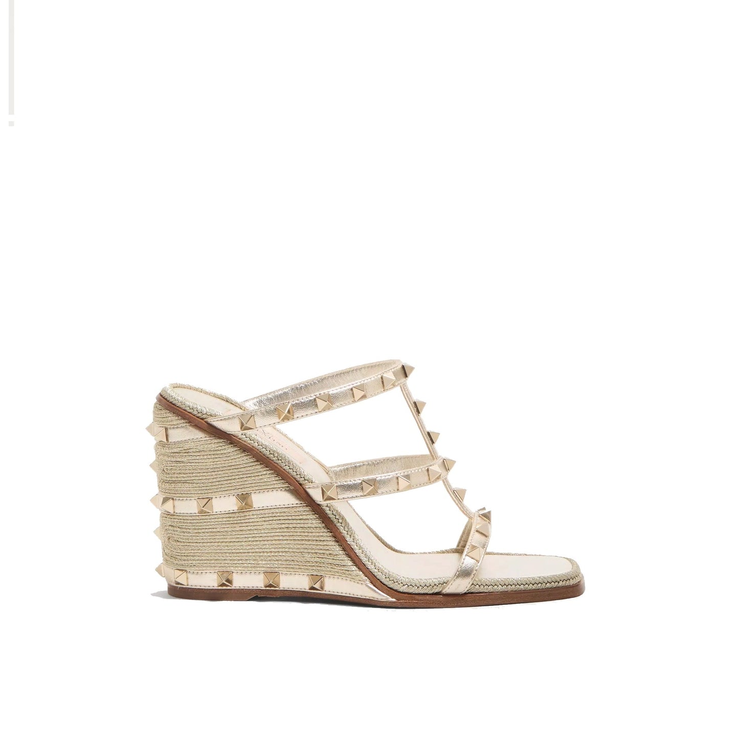 Valentino Garavani Rockstud Wedge Mules Women VALENTINO GARAVANI