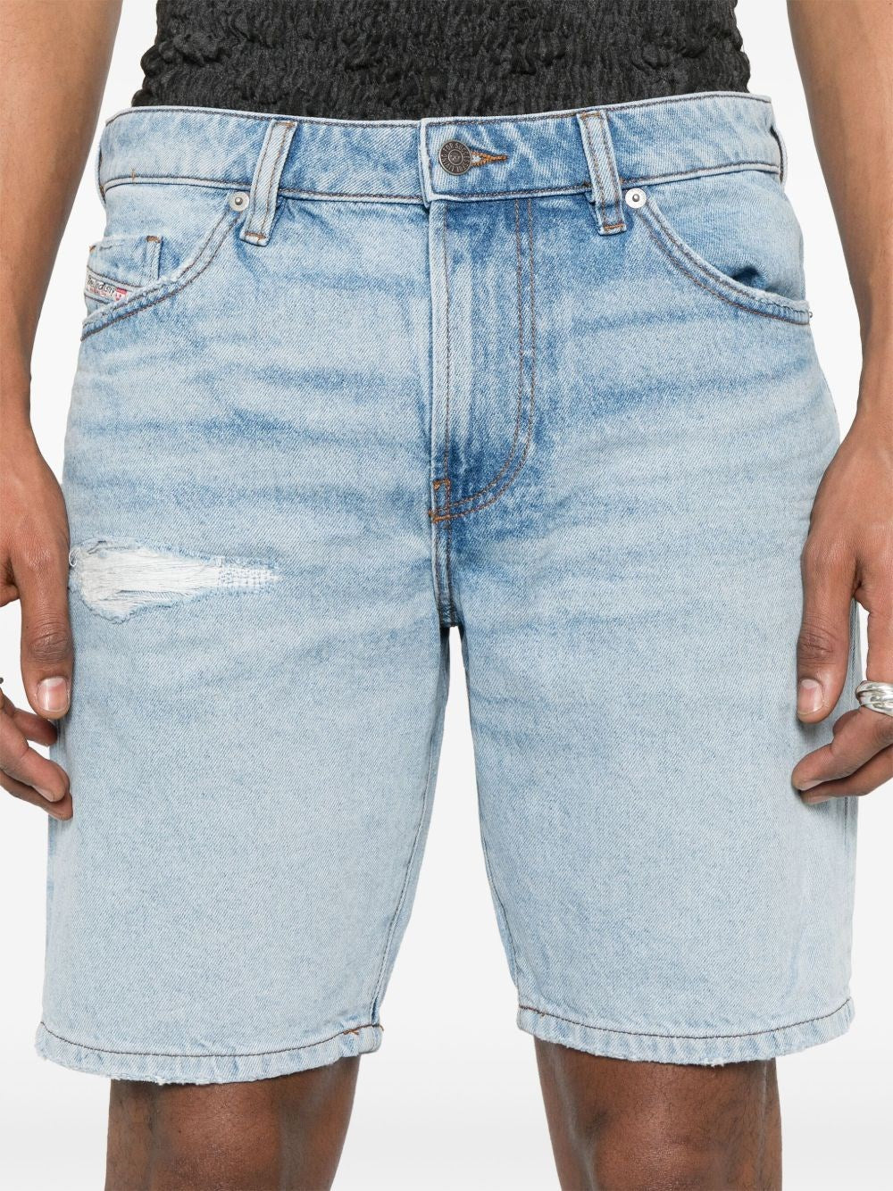 Diesel Men Denim Bermuda Shorts DIESEL
