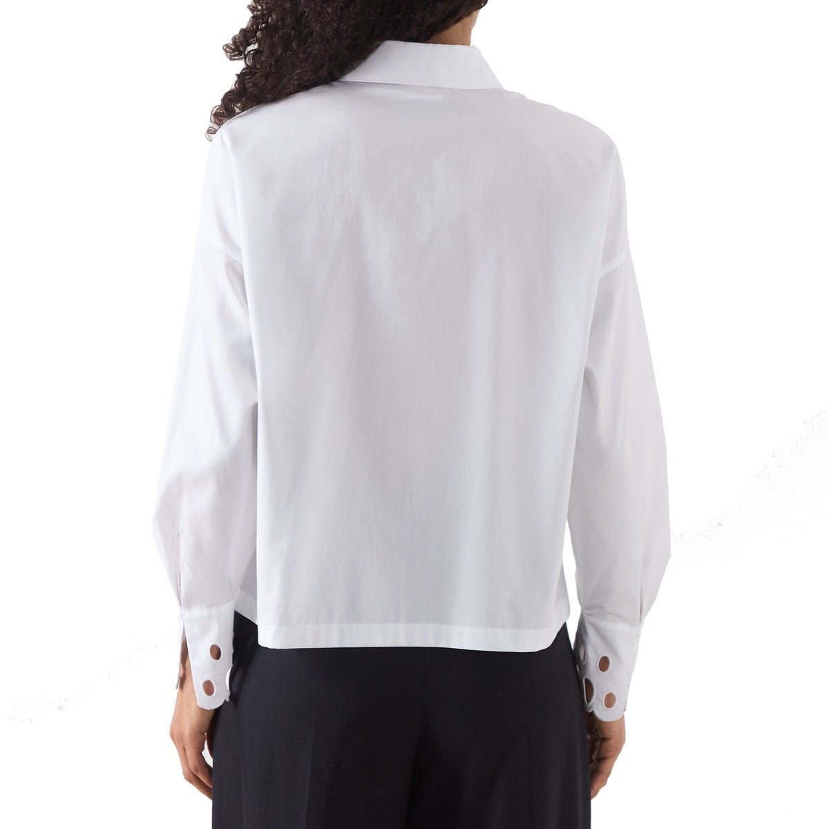 Max Mara Studio Staffa Broderie Shirt Women MAX MARA STUDIO