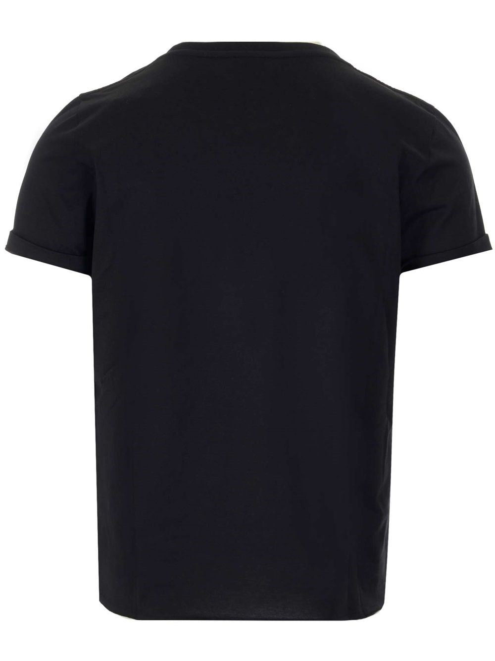 Saint Laurent Men T-Shirt Classique Crewneck Short Sleeve With Logo SAINT LAURENT