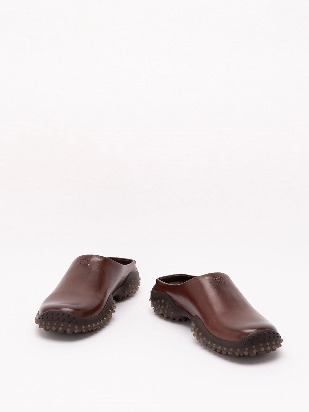Miu Miu Women Leather Slides MIU MIU