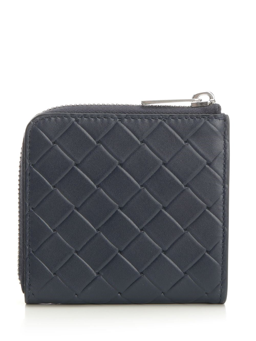 Bottega Veneta Men Square Braided Wallet With Zip BOTTEGA VENETA