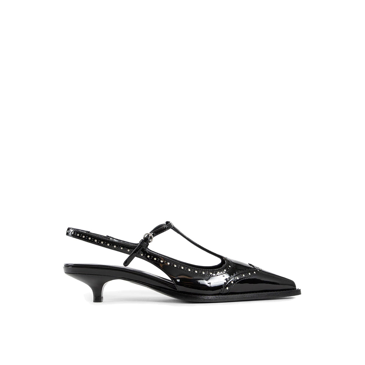 Miu Miu Leather Slingback Pumps Women Women MIU MIU