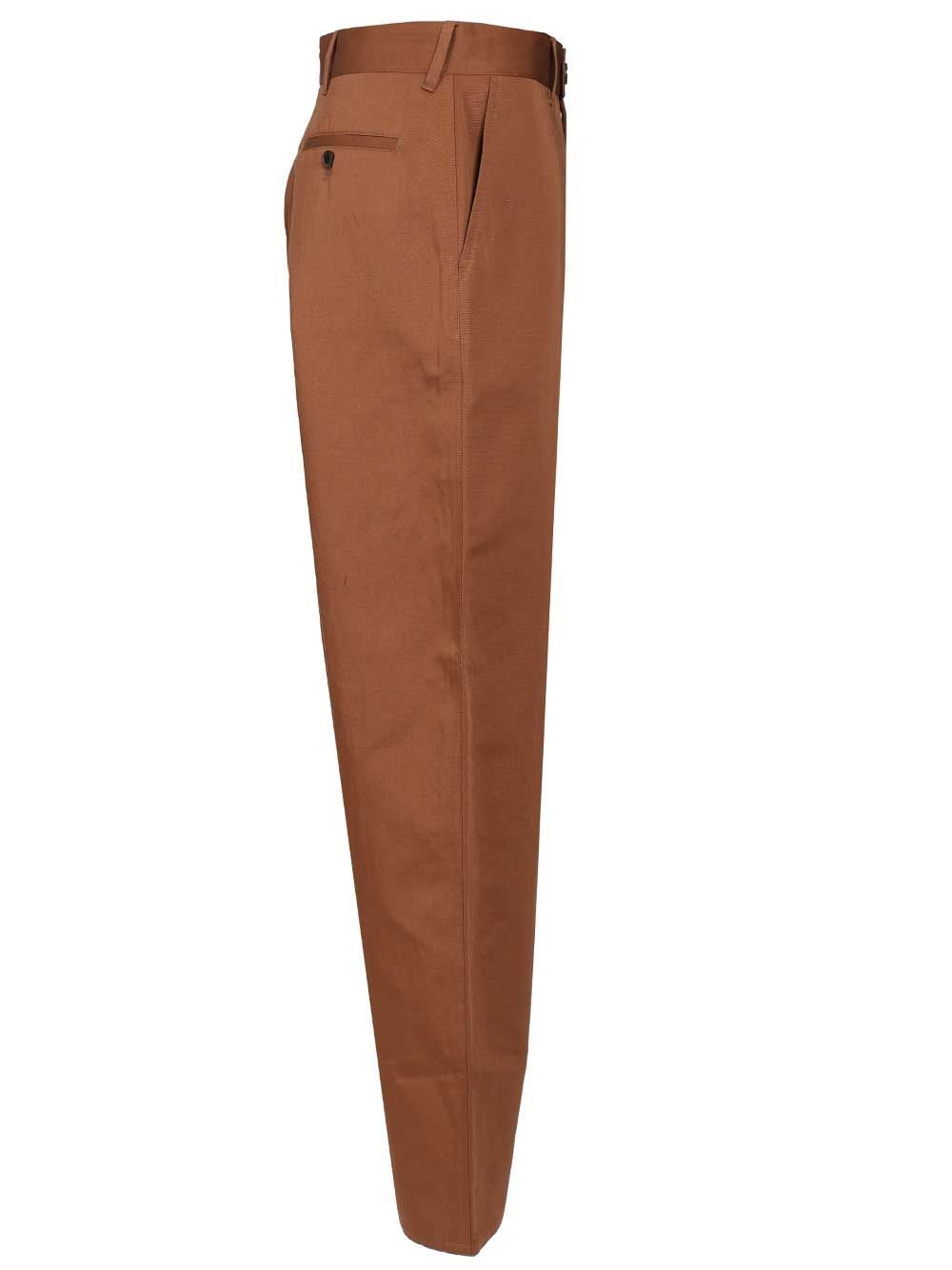 Paul Smith Men Cotton And Linen Trousers PAUL SMITH