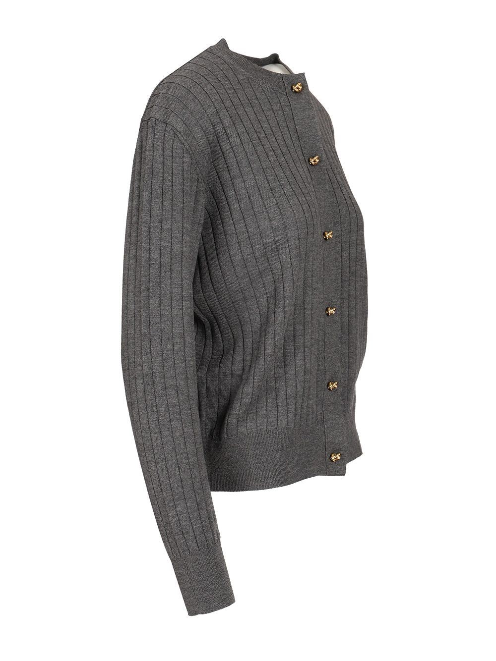 Bottega Veneta Women Ribbed Wool Cardigan