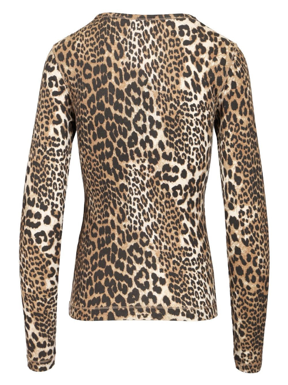 Ganni Women Long-Sleeved T-Shirt GANNI