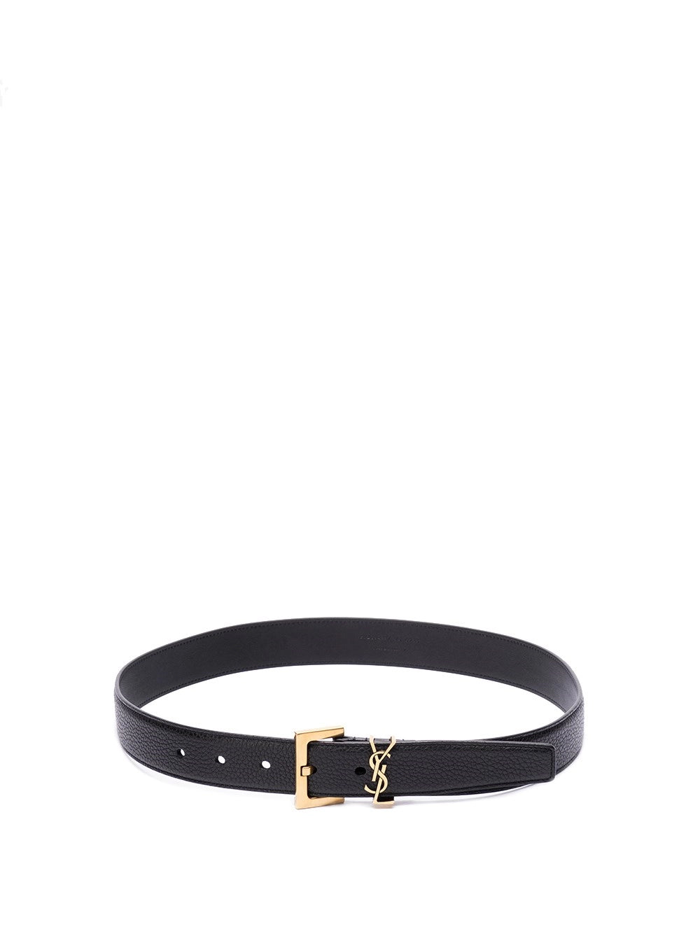 Saint Laurent Women `Cassandre` Belt With Square Buckle SAINT LAURENT